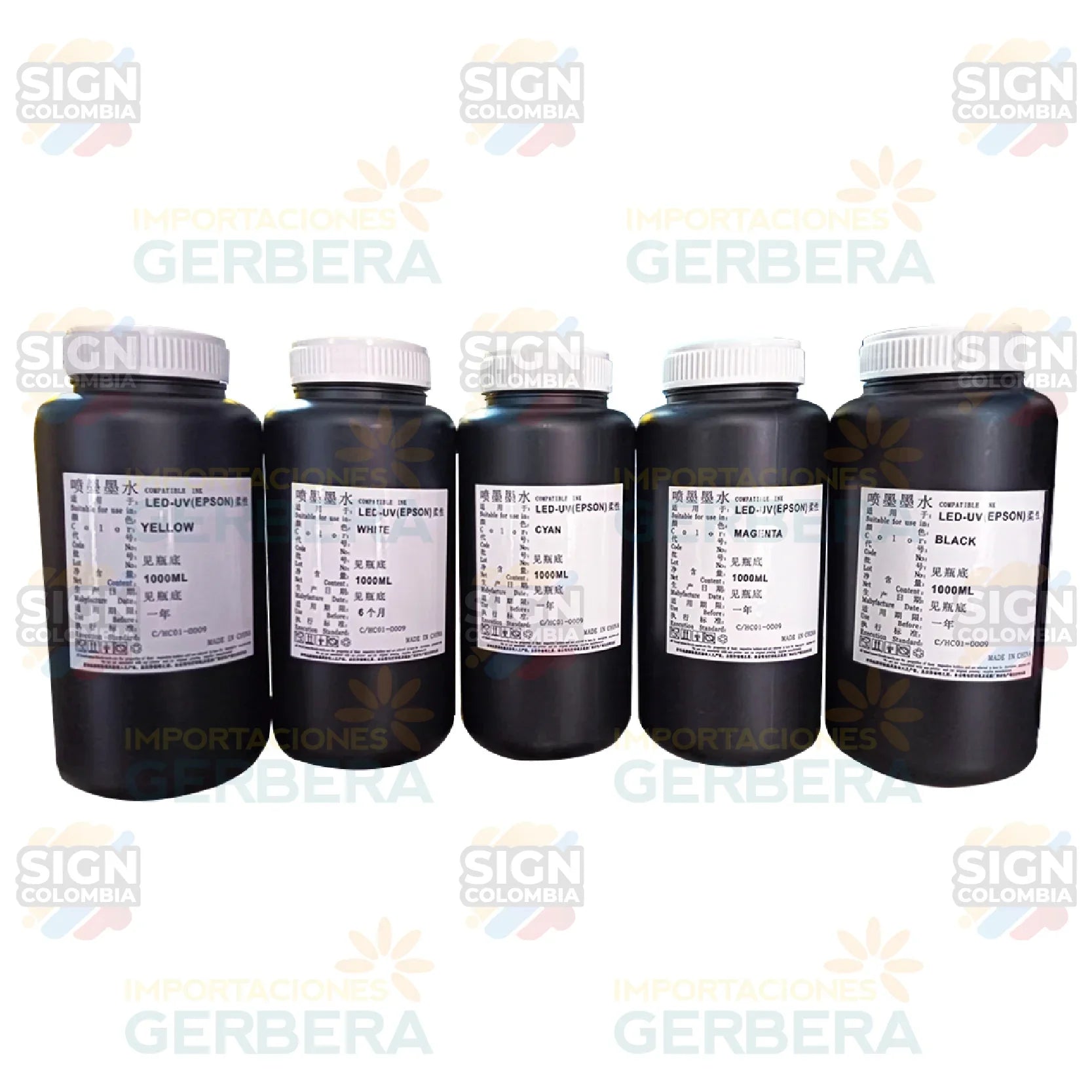 Tinta UV suave 1L - SIGN COLOMBIA Plotter de corte
